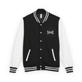 Savage Letterman Jacket — Black & White Varsity Jacket