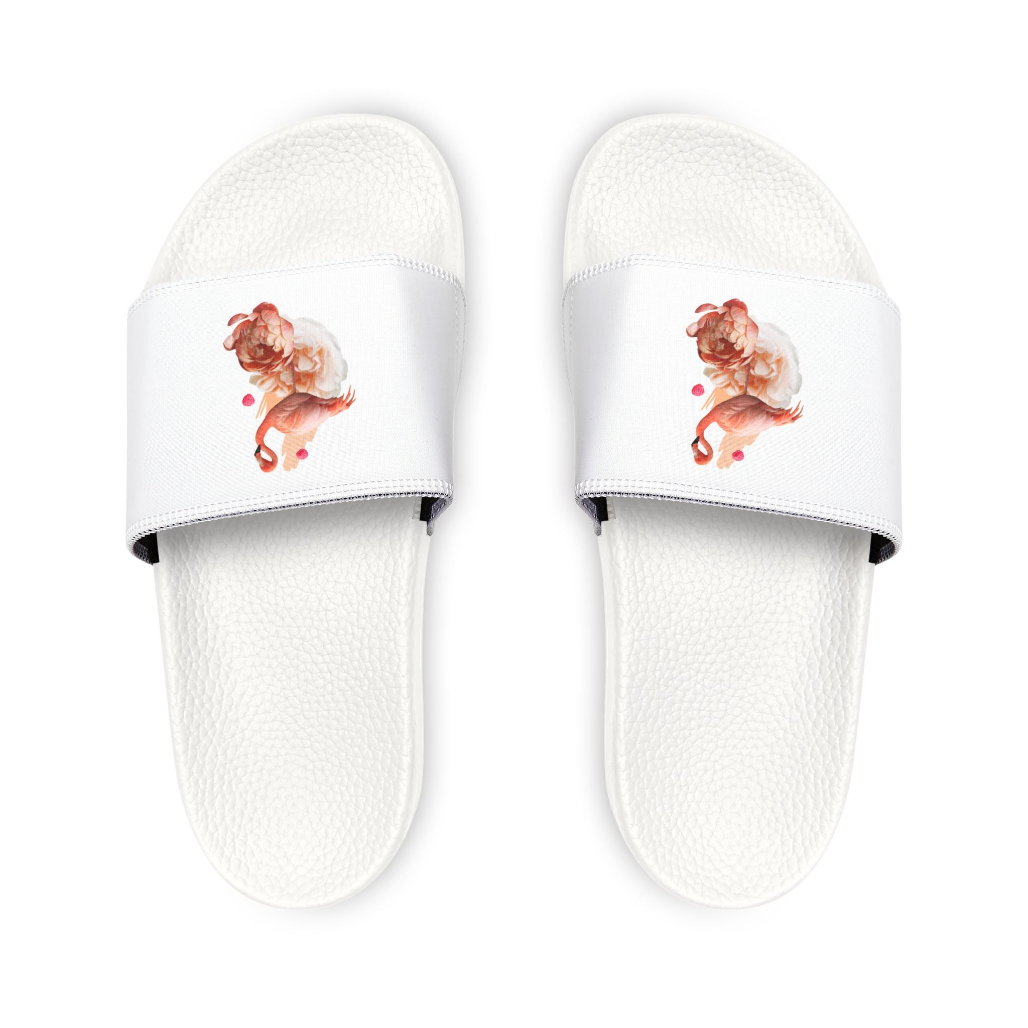 Youth Floral Cherub Slide Sandals