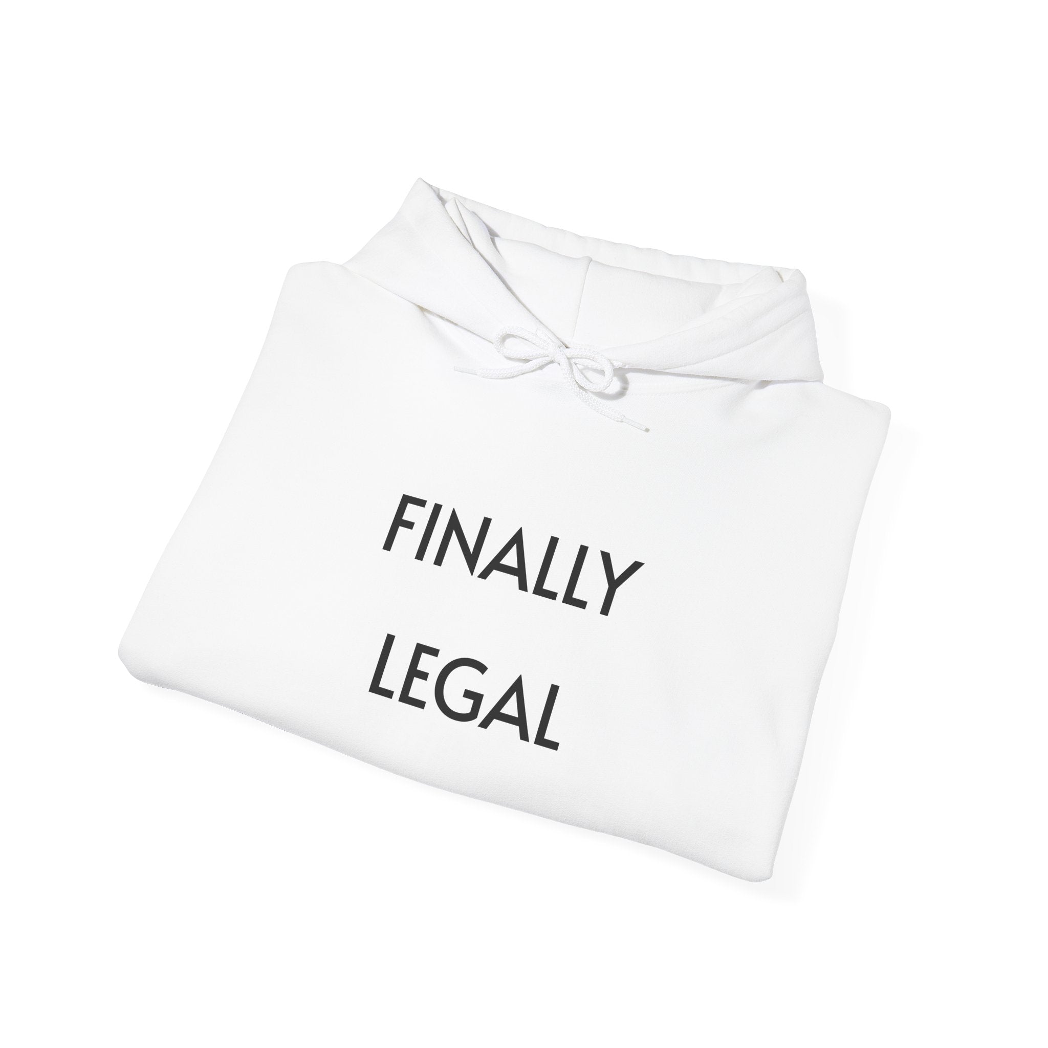 Finally Legal Hoodie – 21st Birthday Sweatshirt