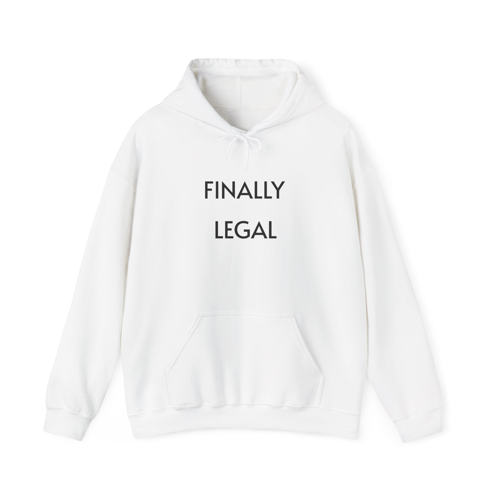 Finally Legal Hoodie – 21st Birthday Sweatshirt