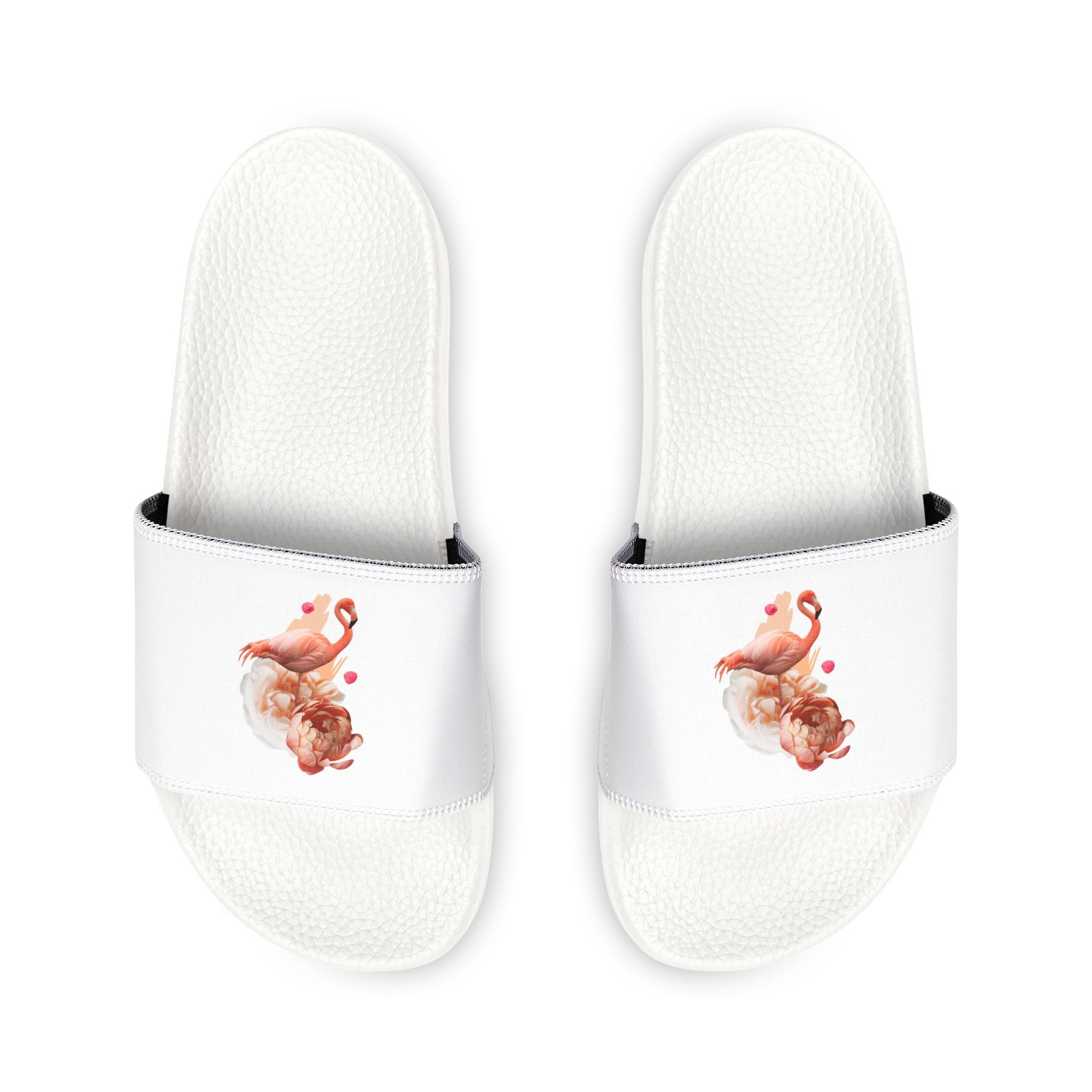Youth Floral Cherub Slide Sandals