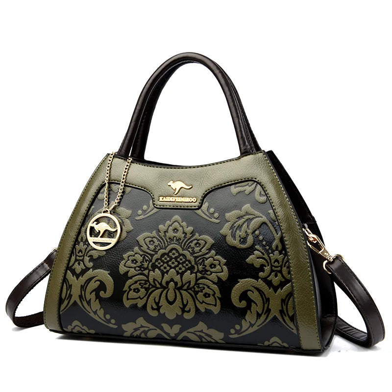 New Women Bag Luxury Designer Cowhide Handbags for Women Famous Brands Crossbody Bag for Women Leather Shoulder Bags Sac a Main