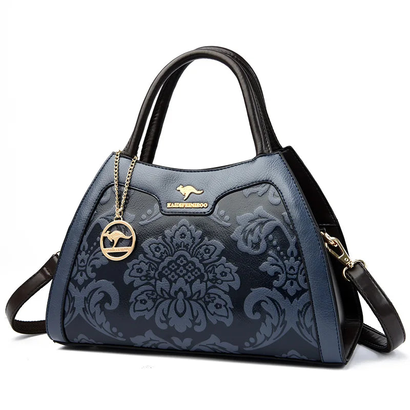 New Women Bag Luxury Designer Cowhide Handbags for Women Famous Brands Crossbody Bag for Women Leather Shoulder Bags Sac a Main