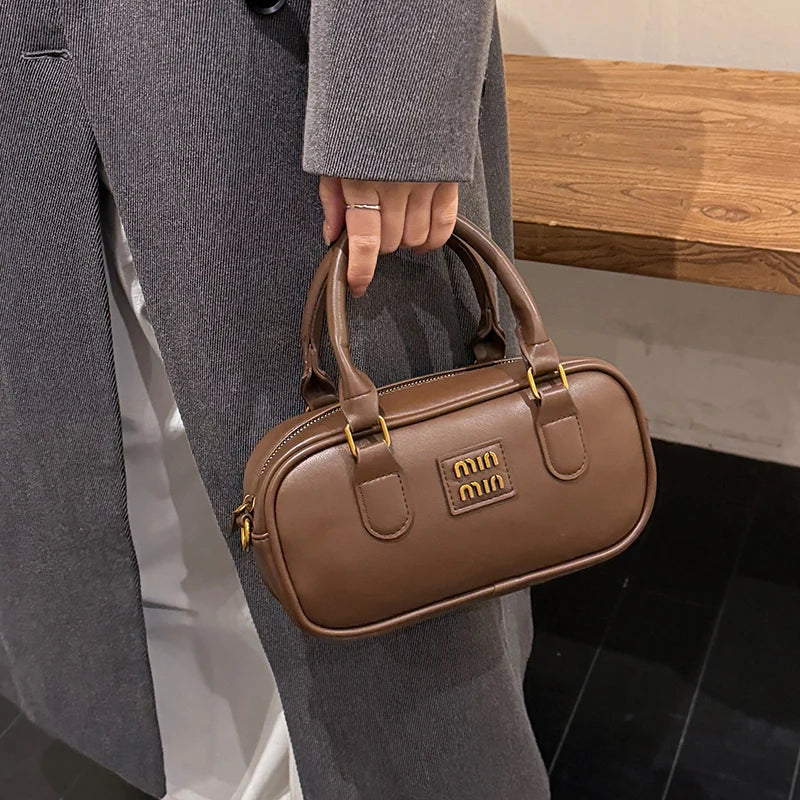 Luxury Women Bag Designer 2026 Winter Handbag Satchel Fashion Soft PU Clutch bag Lady Casual Travel Shoulder Crossbody Bag Purse