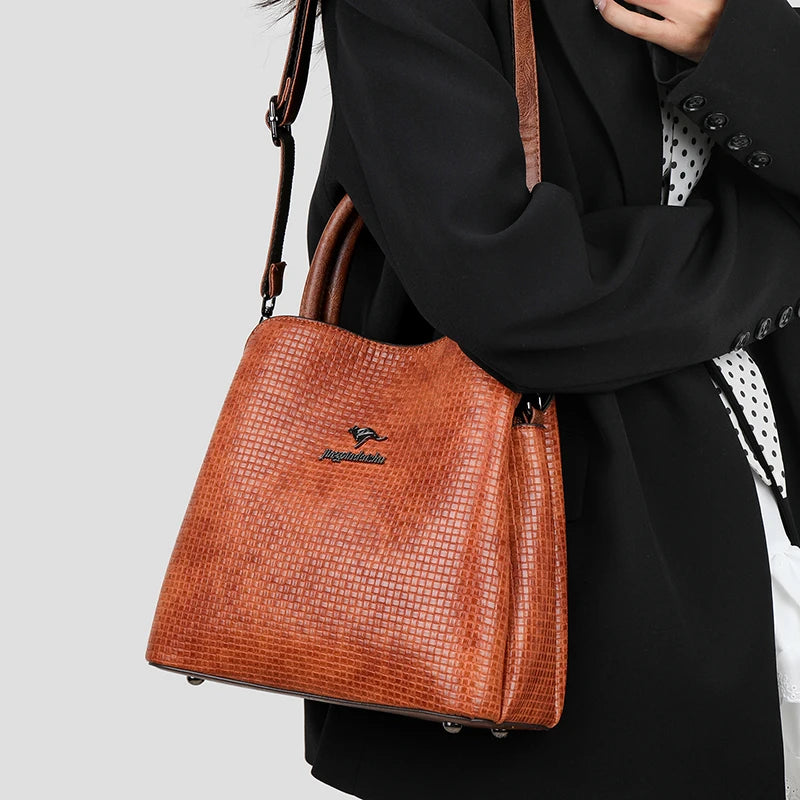 Luxury Handbag for Women Office Bag Designer High-quality Shoulder Bag Classic Medium-sized Pocket Diagonal Cross Bag Bolso Lujo