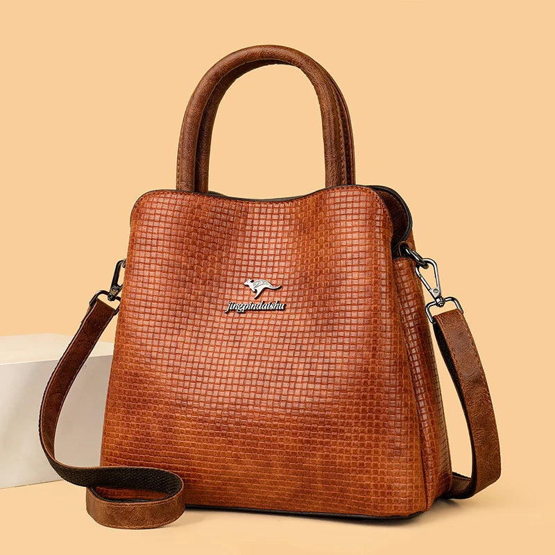 Luxury Handbag for Women Office Bag Designer High-quality Shoulder Bag Classic Medium-sized Pocket Diagonal Cross Bag Bolso Lujo