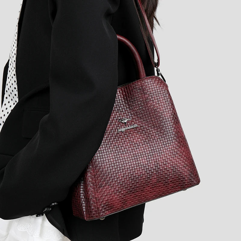 Luxury Handbag for Women Office Bag Designer High-quality Shoulder Bag Classic Medium-sized Pocket Diagonal Cross Bag Bolso Lujo